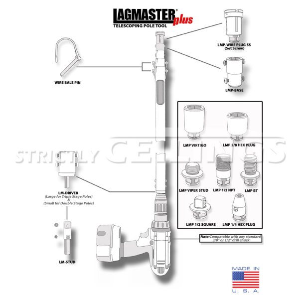 Lagmaster PLUS Parts Breakdown